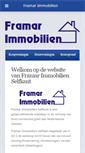 Mobile Screenshot of framarimmobilien.de